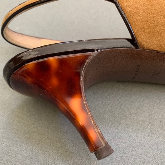 Vintage Louis Vuitton suede heels- pre loved - Picture 5 of 8